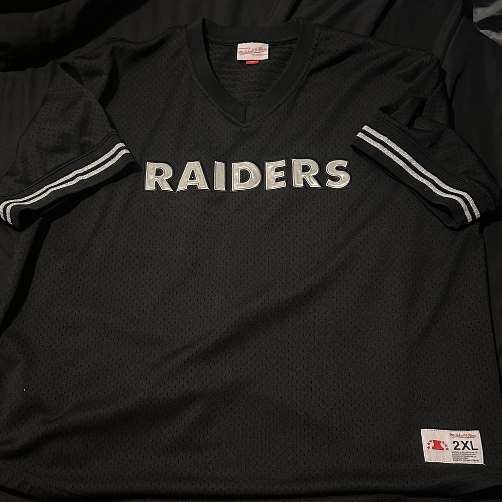 Mitchell & Ness Black Raiders Jersey